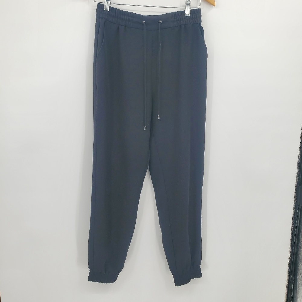 ♤♤ Karen Millen Black Jogger Pants Size 4 Viscose